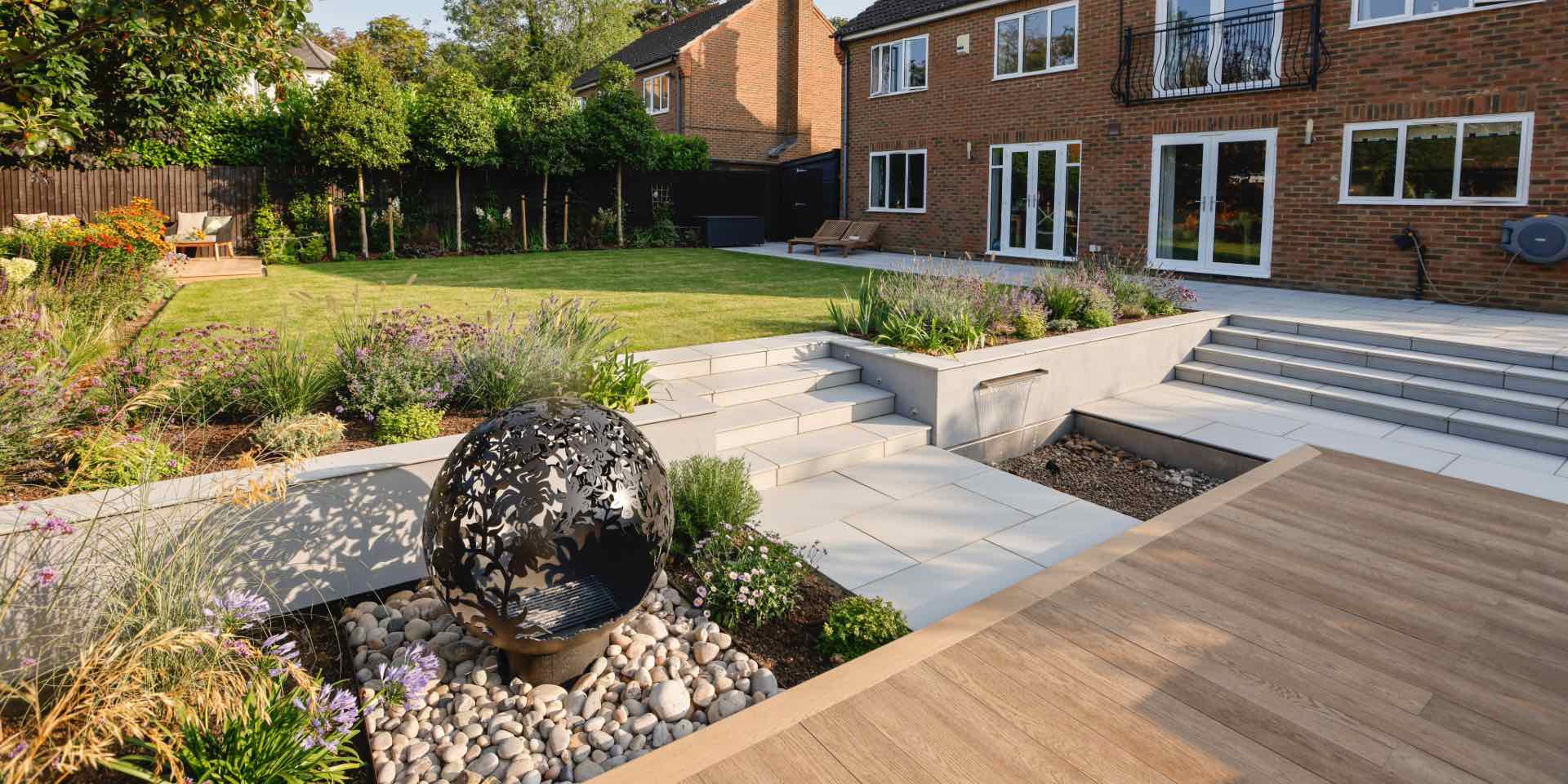 Woodside Gardens Hitchin after re-design